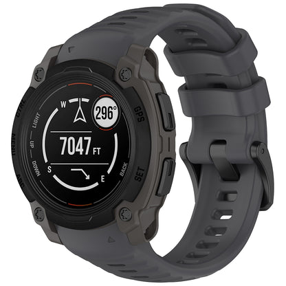 Techsuit W076 szíj Garmin Instinct E 40mm-hez, Szürke