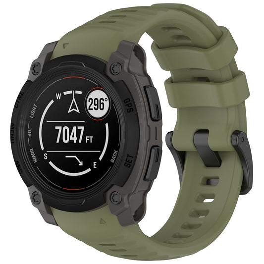 Techsuit W076 szíj Garmin Instinct E 40mm-hez, Zöld