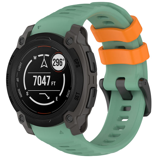 Techsuit W076 szíj Garmin Instinct E 40mm-hez, Világoszöld