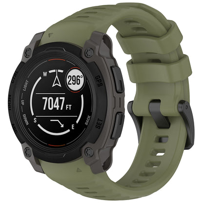 Techsuit W076 szíj Garmin Instinct E 45mm-hez, Zöld