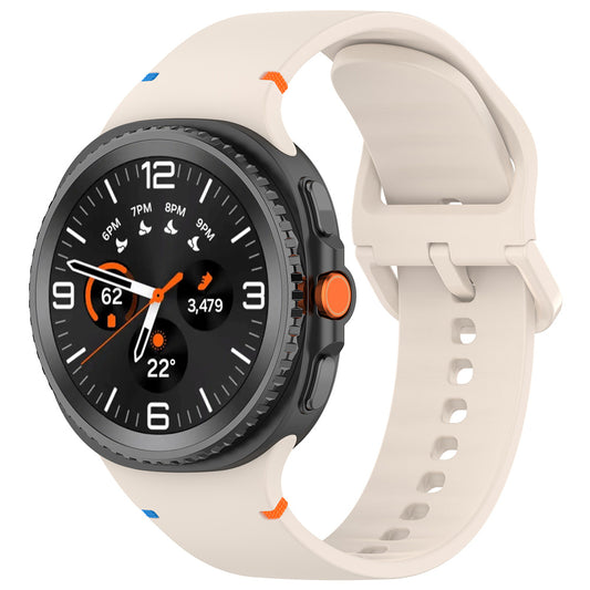 Techsuit W079 szíj Samsung Galaxy Watch 8 Classic / Watch8 44mm / Watch 8 40mm, Bézs