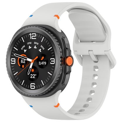 Techsuit W079 szíj Samsung Galaxy Watch 8 Classic / Watch8 44mm / Watch 8 40mm, Szürke