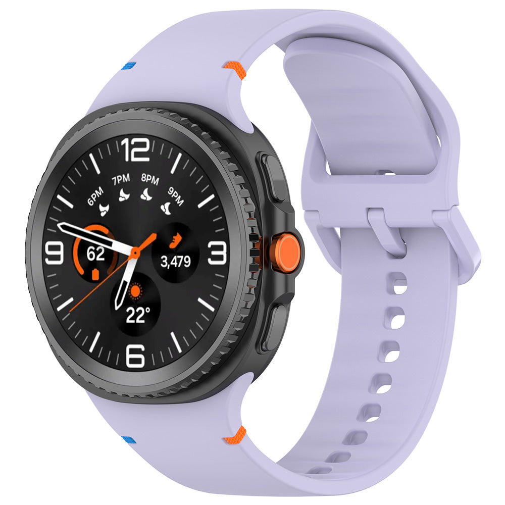 Techsuit W079 szíj Samsung Galaxy Watch 8 Classic / Watch8 44mm / Watch 8 40mm, Lila