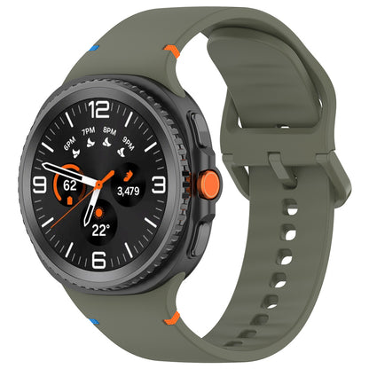 Techsuit W079 szíj Samsung Galaxy Watch 8 Classic / Watch8 44mm / Watch 8 40mm, Zöld