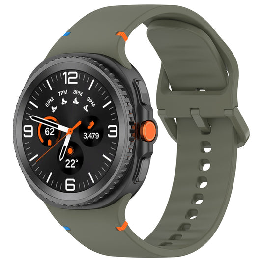 Techsuit W079 szíj Samsung Galaxy Watch 8 Classic / Watch8 44mm / Watch 8 40mm, Zöld