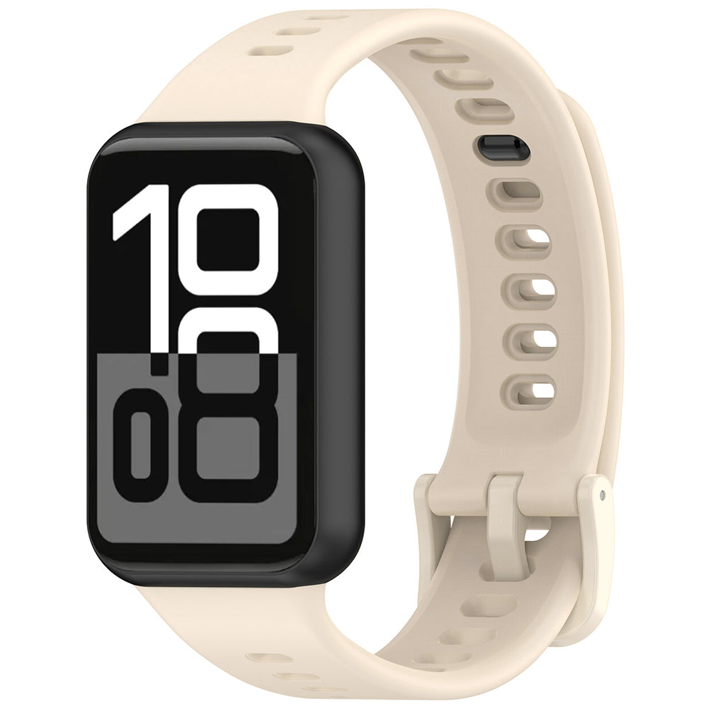 Techsuit W081 szíj Honor Band 11 / 11 Pro készülékhez, világos bézs
