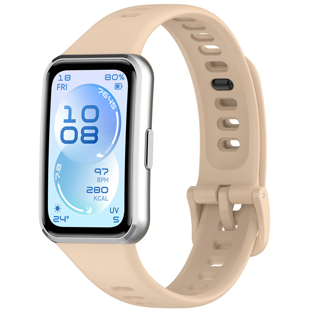 Techsuit W081 szíj Huawei Band 11 / 11 Pro-hoz, Bézs