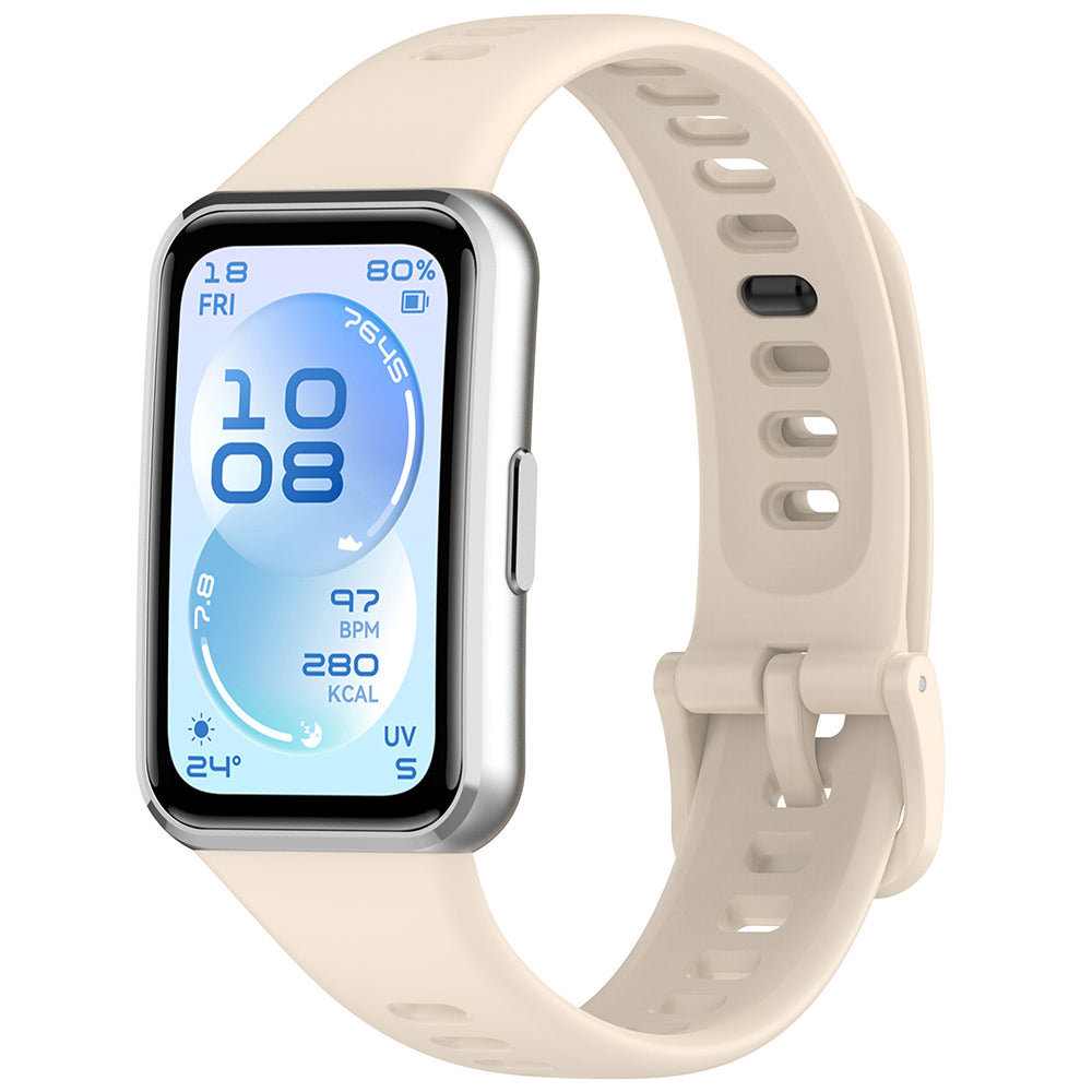 Techsuit W081 szíj Huawei Band 11 / 11 Pro-hoz, Krém