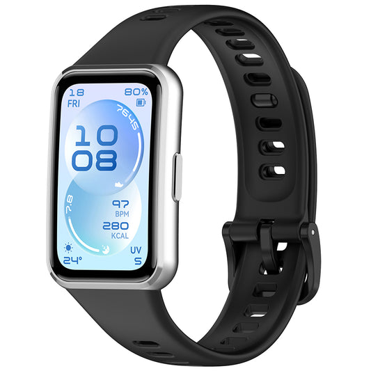 Techsuit W081 szíj Huawei Band 11 / 11 Pro-hoz, Fekete