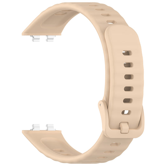 Techsuit W082 szíj Huawei Band 11 / 11 Pro-hoz, bézs