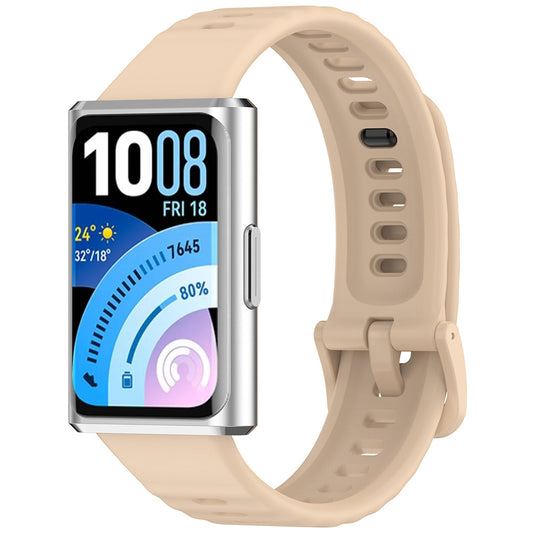 Techsuit W082 szíj Huawei Band 11 / 11 Pro-hoz, bézs