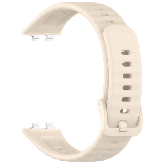 Techsuit W082 szíj Huawei Band 11 / 11 Pro-hoz, krémszínű