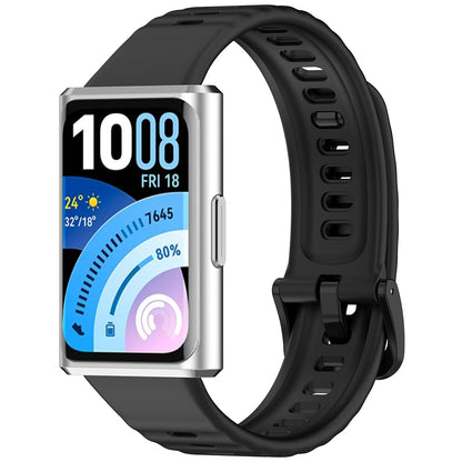 Techsuit W082 szíj Huawei Band 11 / 11 Pro-hoz, Fekete