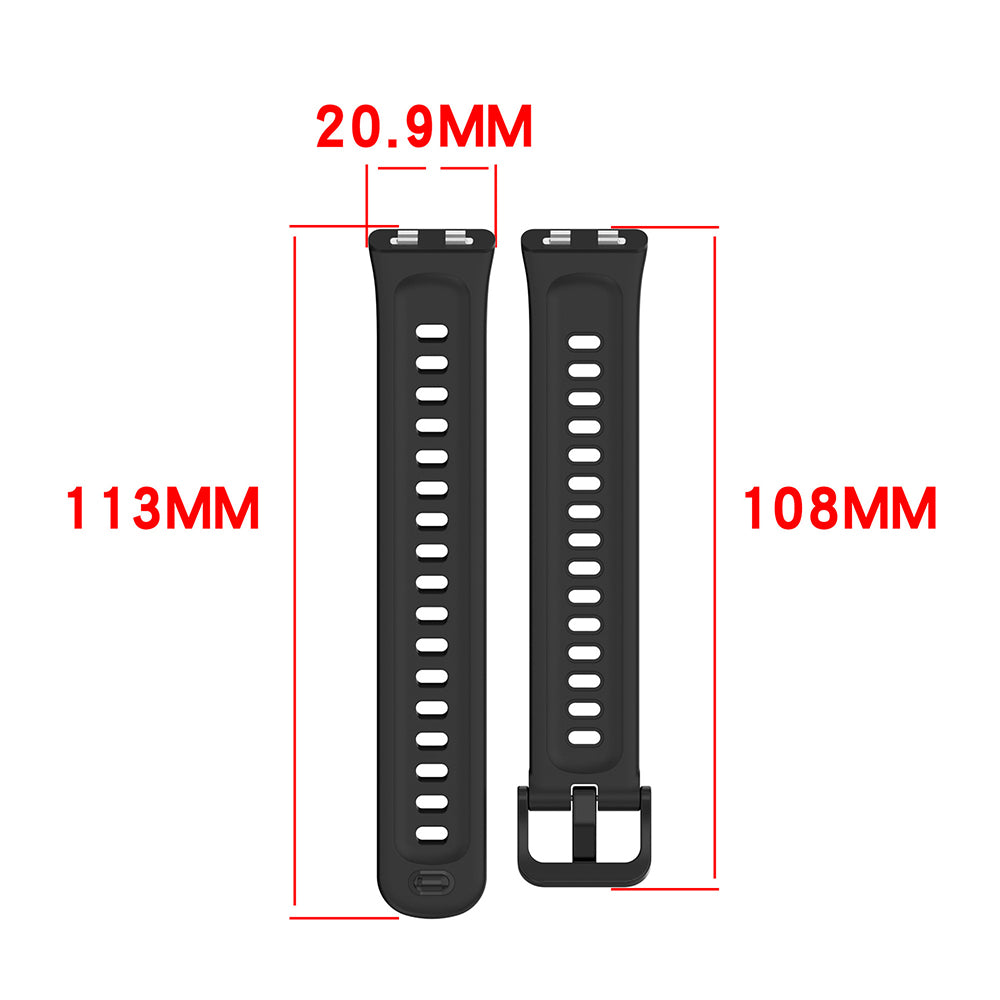 Techsuit W082 szíj Huawei Band 11 / 11 Pro-hoz, zöld