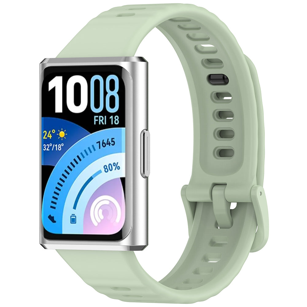 Techsuit W082 szíj Huawei Band 11 / 11 Pro-hoz, zöld