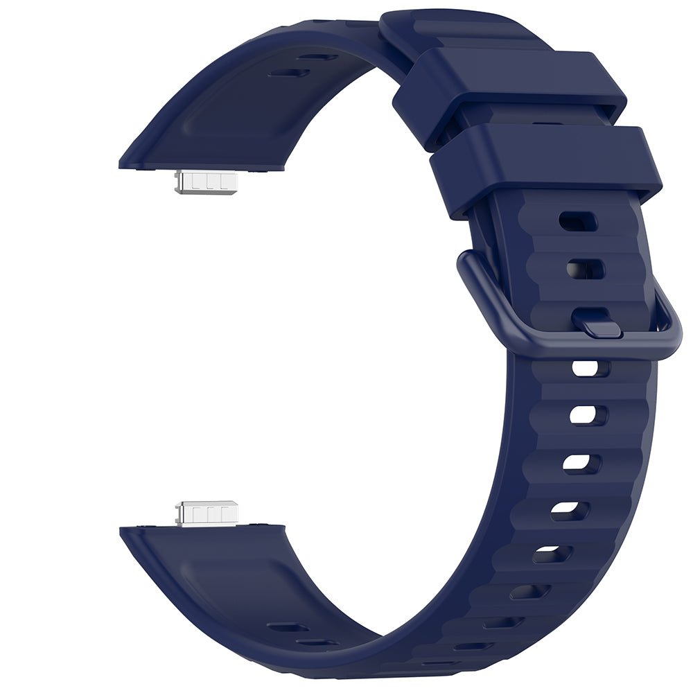 Techsuit W082 szíj Huawei Watch Fit 5 Pro-hoz, tengerészkék