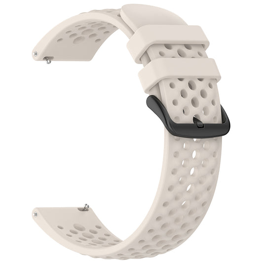 Techsuit W083 szíj Amazfit Watch / Samsung Watch Series, 22mm, Fehér