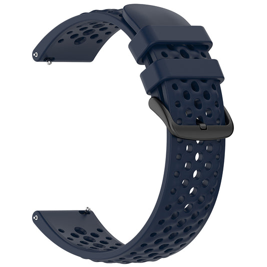 Techsuit W083 szíj Amazfit Watch / Samsung Watch Series, 22mm, Tengerészkék