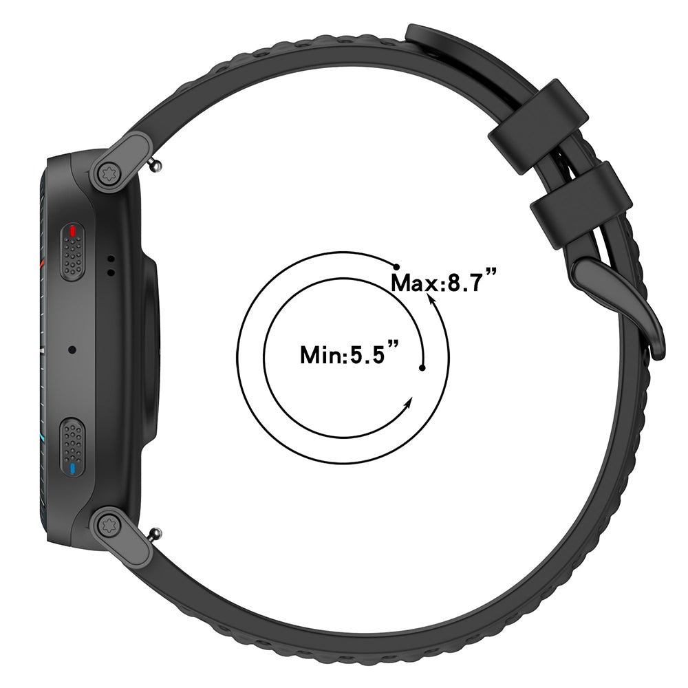 Techsuit W083 szíj Amazfit Watch / Samsung Watch Series, 22mm, Rózsaszín