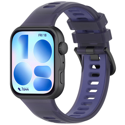 Techsuit W084 szíj Huawei Watch Fit 5 Pro / Fit 5 / Fit 4 Pro / Fit 4 / Fit 3-hoz, lila