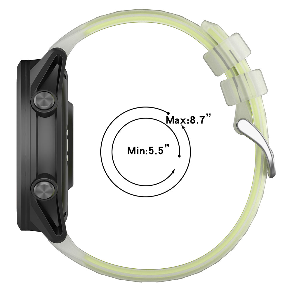 Techsuit W084 szíj Samsung Galaxy Watch / Huawei Watch sorozathoz, 20mm, Fehér