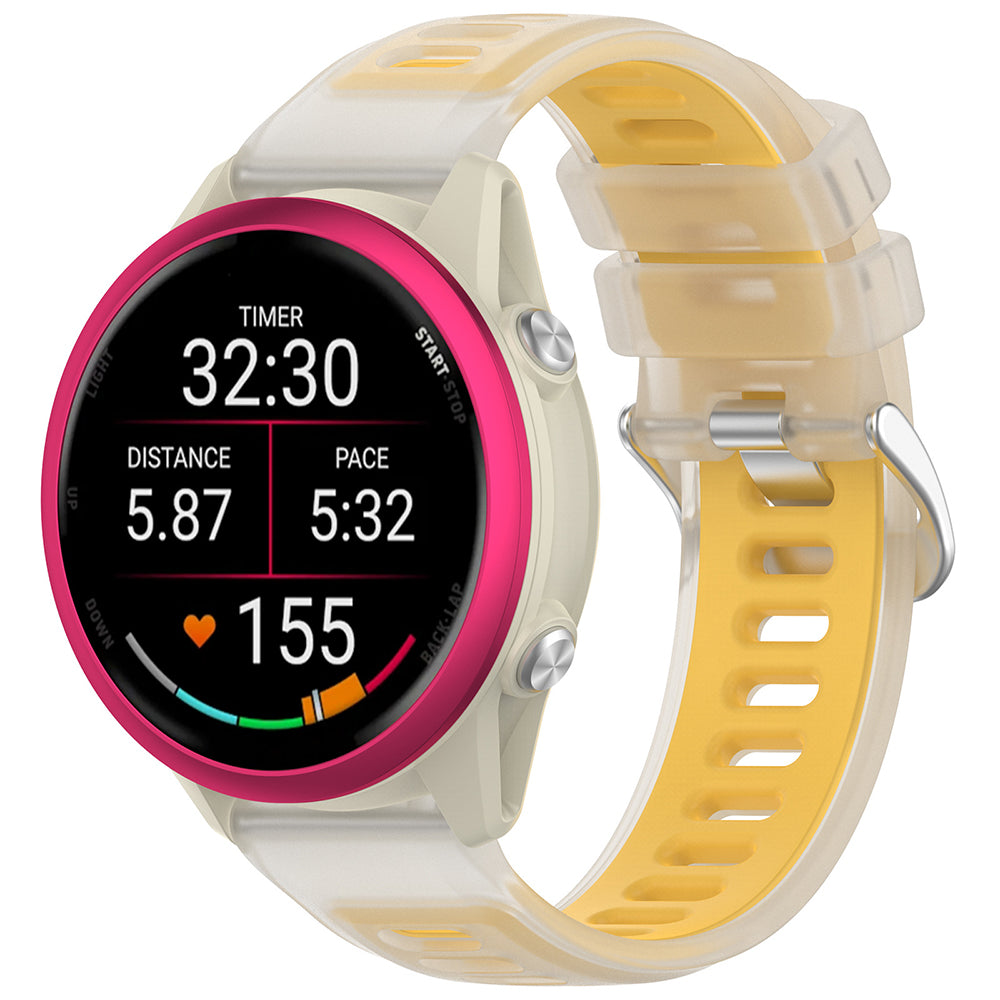 Techsuit W084 szíj Samsung Galaxy Watch / Huawei Watch sorozathoz, 20mm, sárga