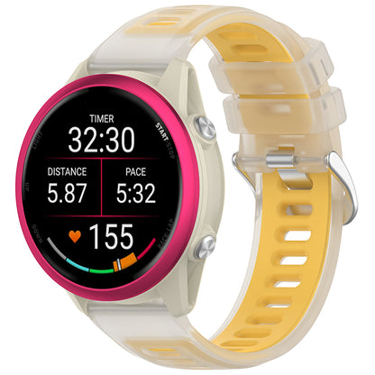 Techsuit W084 szíj Samsung Galaxy Watch / Huawei Watch sorozathoz, 20mm, sárga