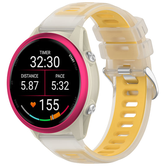 Techsuit W084 szíj Samsung Galaxy Watch / Huawei Watch sorozathoz, 20mm, sárga