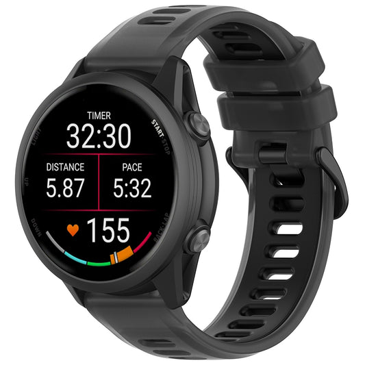 Techsuit W084 szíj Samsung Galaxy Watch / Huawei Watch sorozathoz, 20mm, fekete