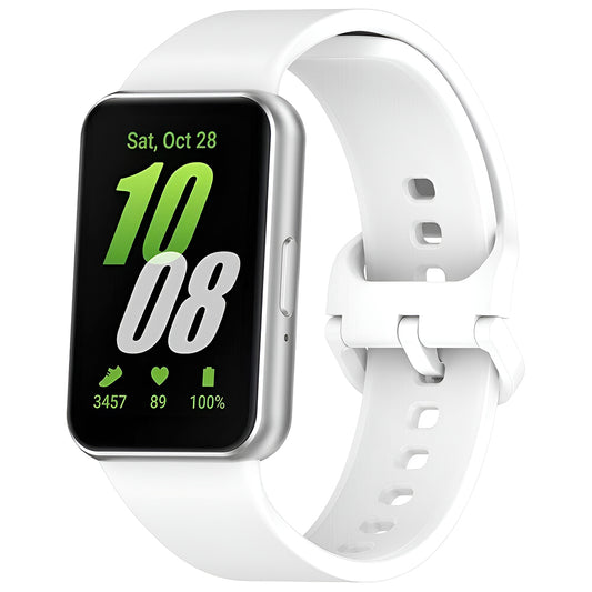 Techsuit W086 szíj Samsung Galaxy Fit3 R39M-hez, fehér