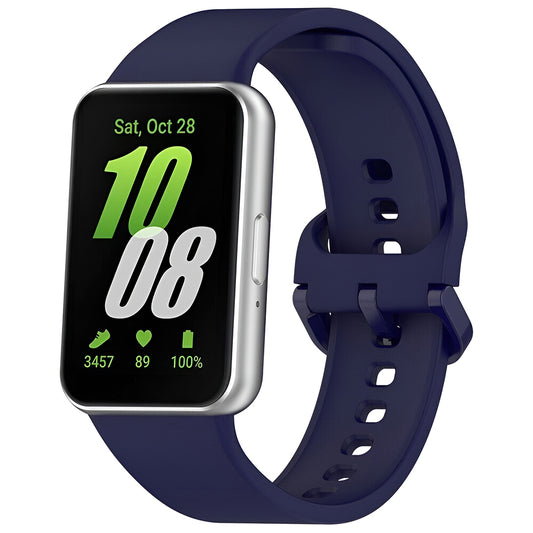 Techsuit W086 szíj Samsung Galaxy Fit3 R39M-hez, tengerészkék