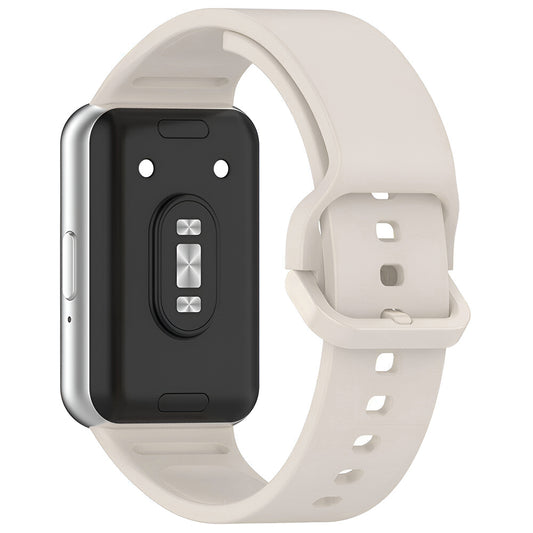 Techsuit W086 szíj Samsung Galaxy Fit3 R39M-hez, krémszínű