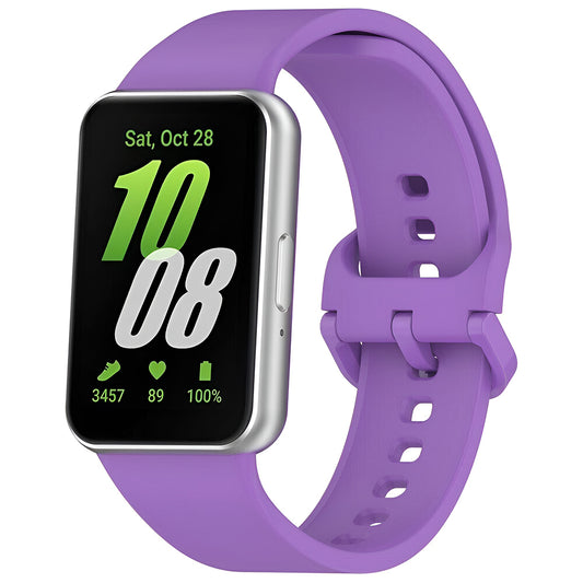 Techsuit W086 szíj Samsung Galaxy Fit3 R39M-hez, lila