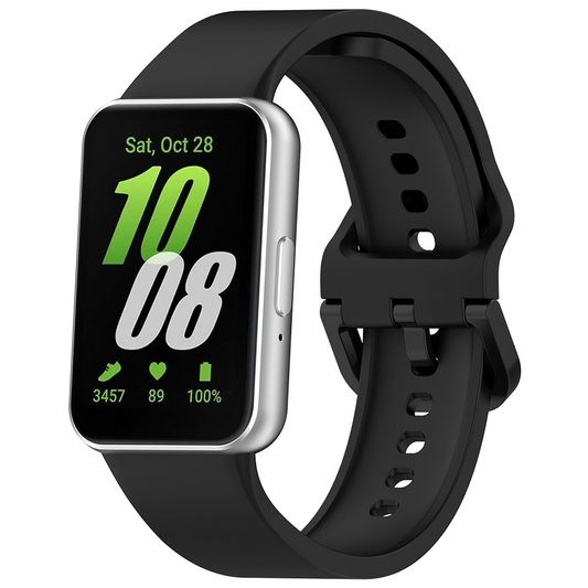 Techsuit W086 szíj Samsung Galaxy Fit3 R39M-hez, fekete