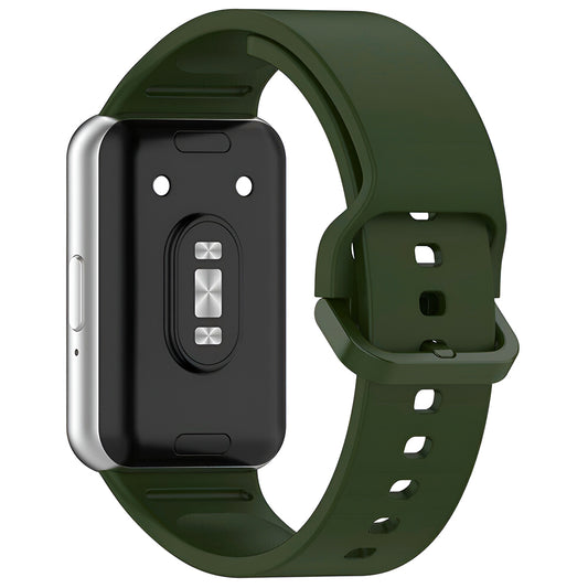 Techsuit W086 szíj Samsung Galaxy Fit3 R39M-hez, zöld