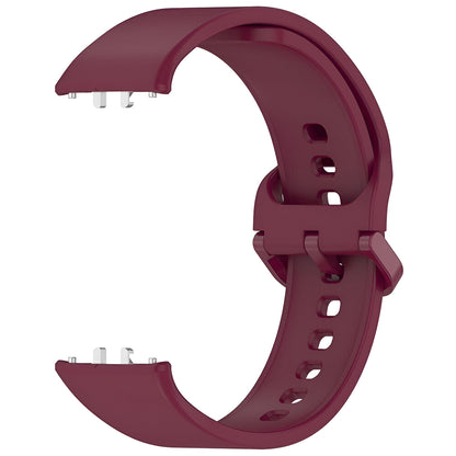 Techsuit W086 szíj Samsung Galaxy Fit3 R39M-hez, bordó
