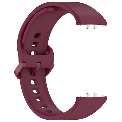 Techsuit W086 szíj Samsung Galaxy Fit3 R39M-hez, bordó