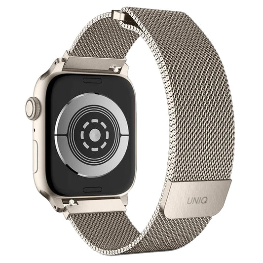 UNIQ Dante szíj Apple Watch 42mm / 41mm / 40mm / 38 sorozathoz, Arany
