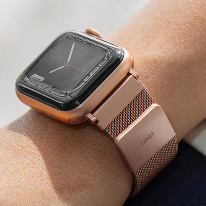UNIQ Dante szíj Apple Watch 42mm / 41mm / 40mm / 38 sorozathoz, Arany
