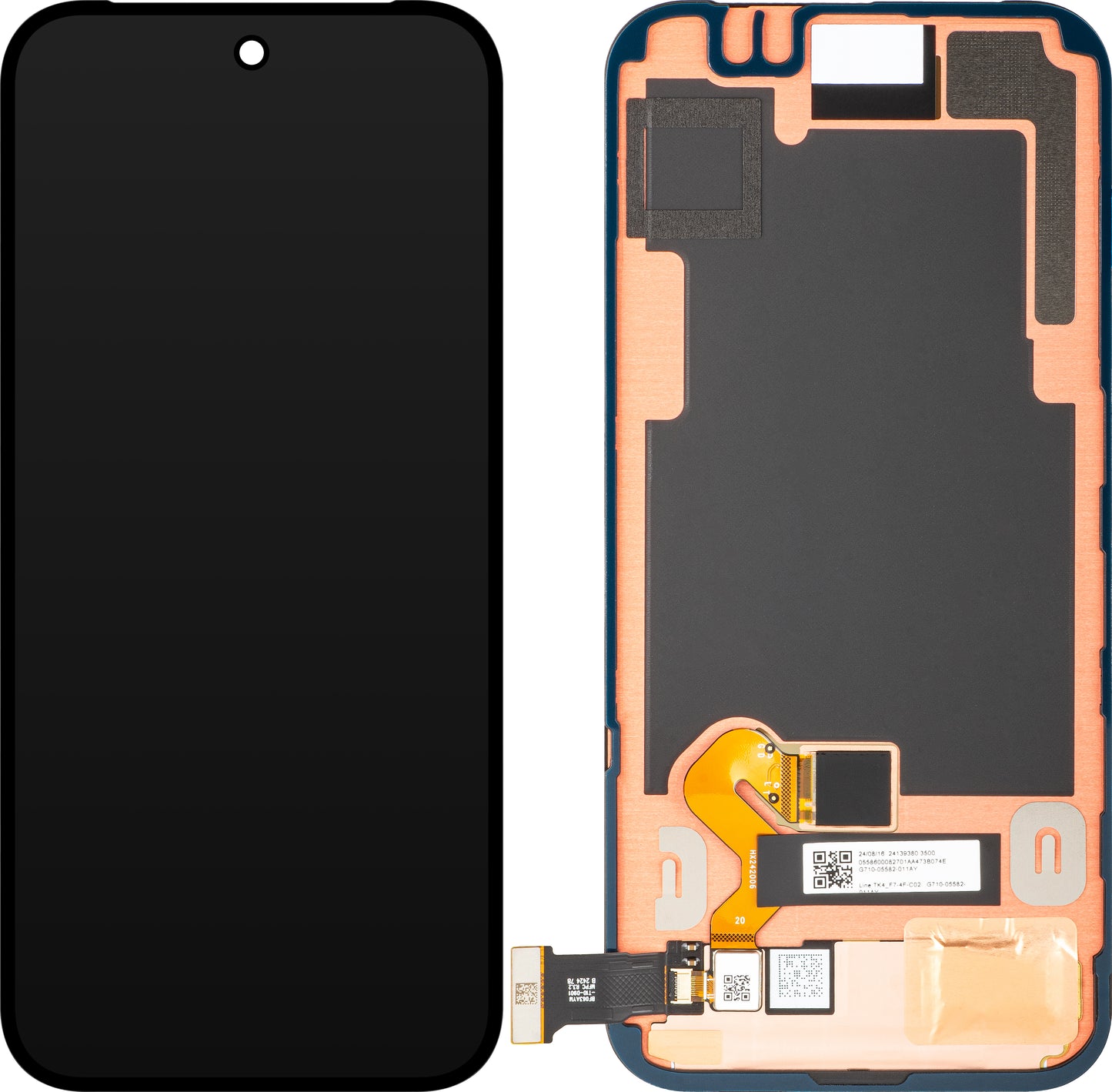 Google Pixel 9 kijelző érintőképernyővel, Service Pack G949-00947-00