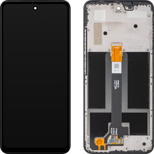 HMD Fusion Touchscreen Display, with Frame, Black, Service Pack 7010150506H001 