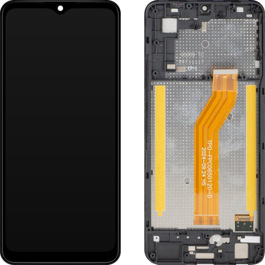 Display érintőképernyővel HMD Key, kerettel, Fekete, Service Pack HGS009FQA2SK1