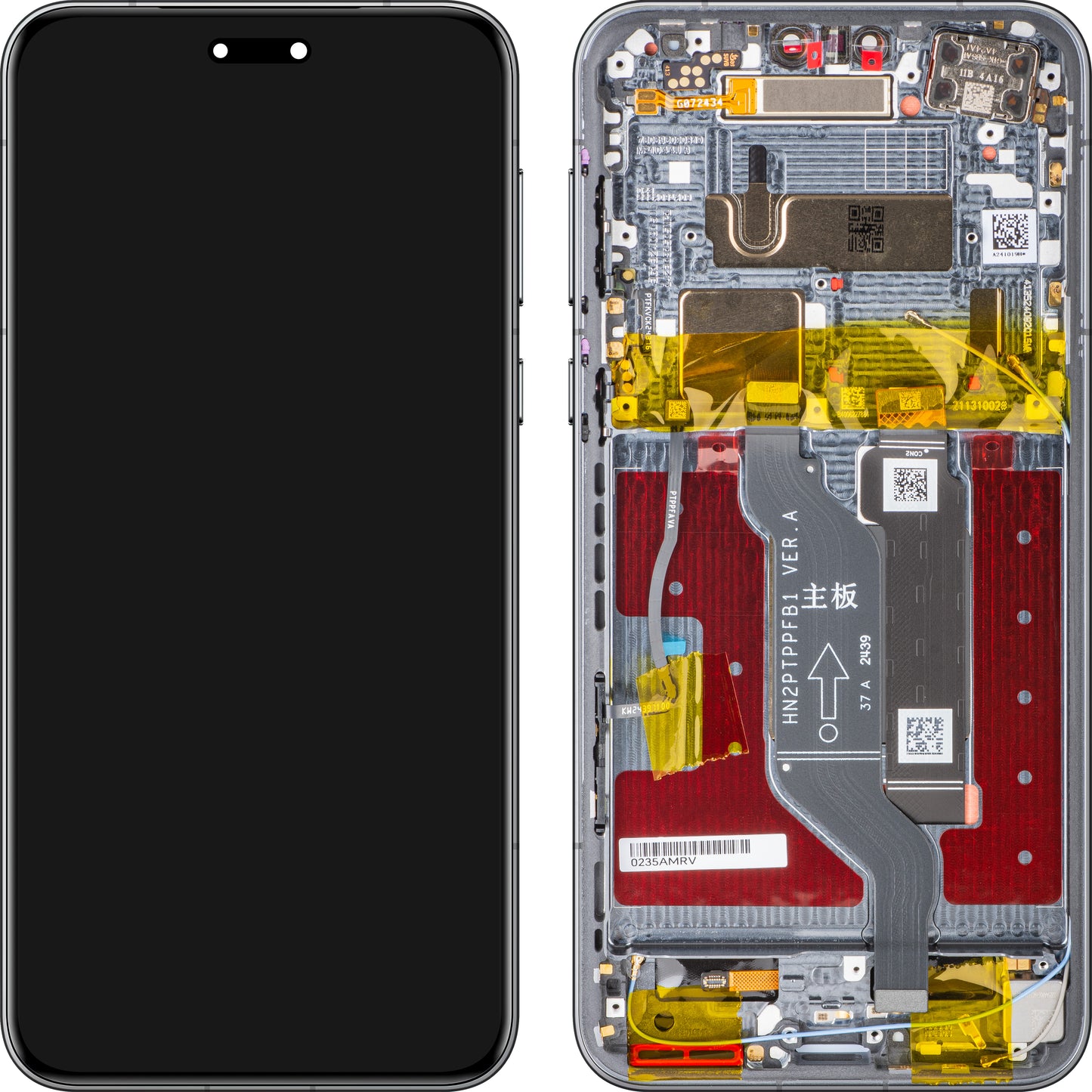 Honor Magic7 Pro érintőképernyős kijelző kerettel, Fekete, Service Pack 0235AMRV