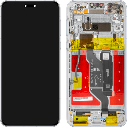 Honor Magic7 Pro érintőképernyős kijelző, kerettel, Szürke (Lunar shadow Grey), Service Pack 0235AMRW