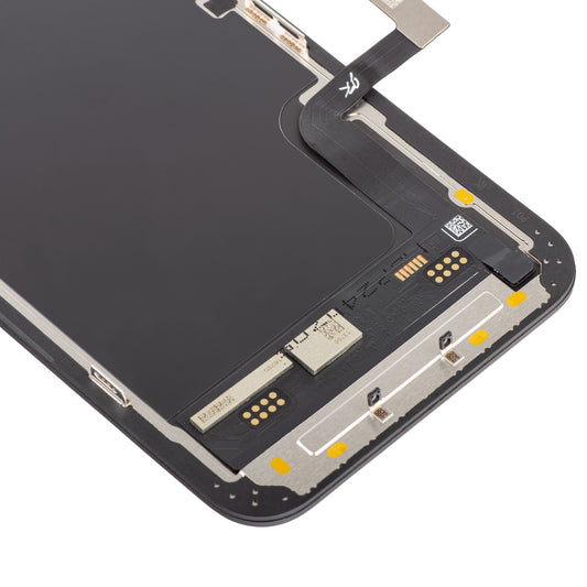 JK Érintőképernyő kijelző Apple iPhone 13 mini készülékhez, kerettel, In-Cell LCD verzió, Fekete