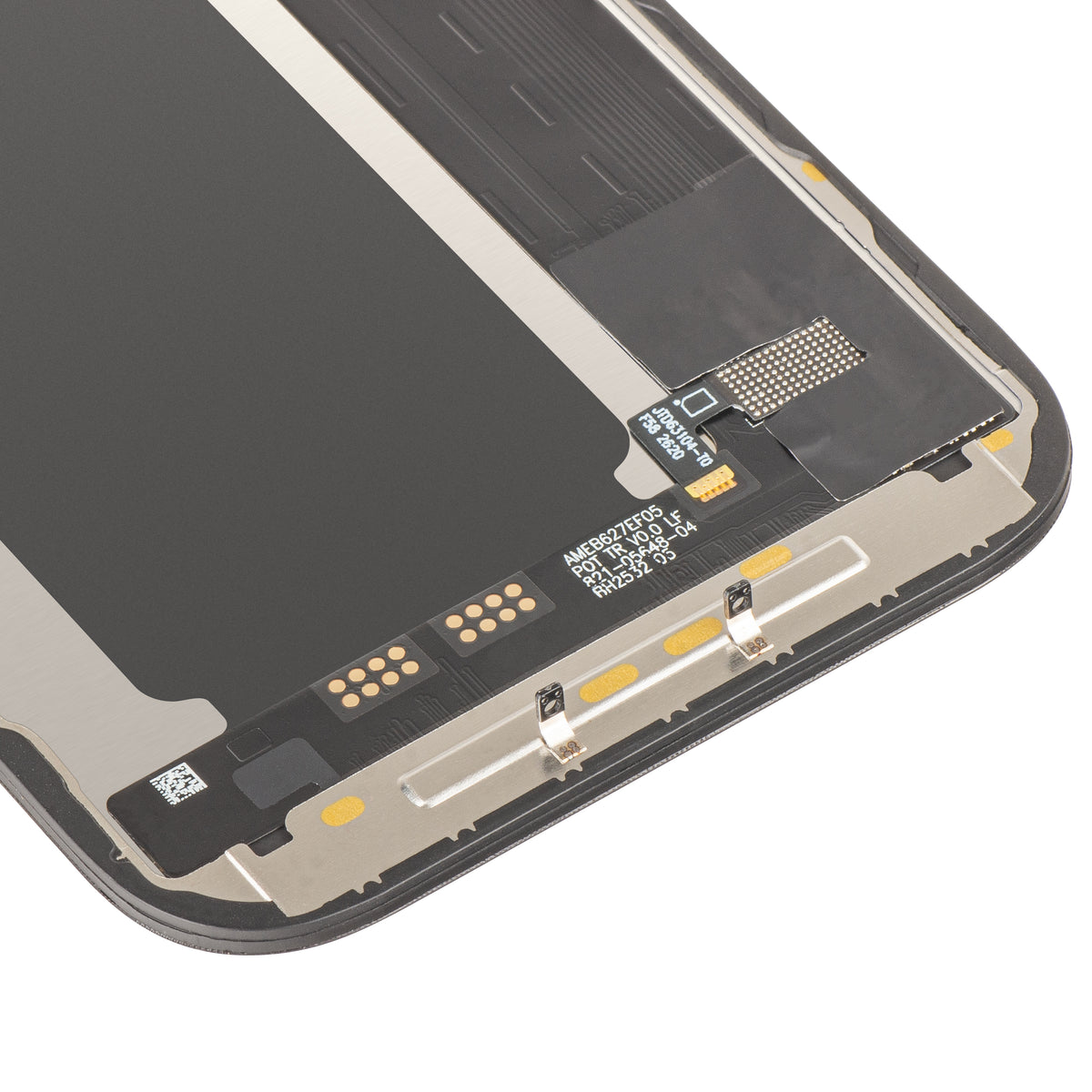 JK érintőképernyős kijelző Apple iPhone 17 Pro-hoz, kerettel, LCD In-Cell IC mozgatható verzió, fekete
