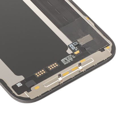 JK érintőképernyős kijelző Apple iPhone 17 Pro-hoz, kerettel, LCD In-Cell IC mozgatható verzió, fekete