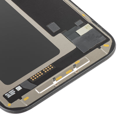 JK érintőképernyős kijelző Apple iPhone 17 Pro Max-hoz, kerettel, LCD In-Cell IC mozgatható verzió, fekete