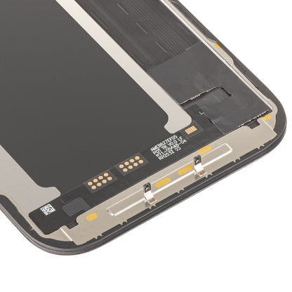 JK érintőképernyős kijelző Apple iPhone 17 Pro-hoz, kerettel, LCD In-Cell IC mozgatható verzió, fekete