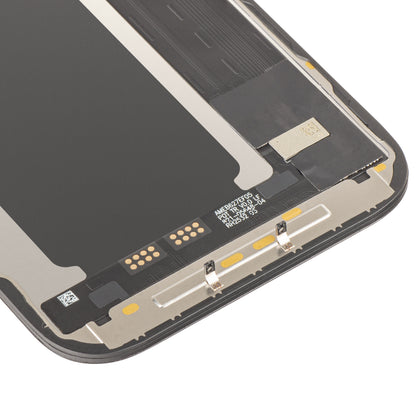 JK érintőképernyős kijelző Apple iPhone 17 Pro-hoz, kerettel, LCD In-Cell IC mozgatható verzió, fekete